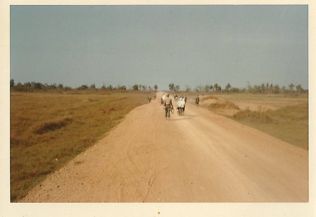 Dismounted on Roadway